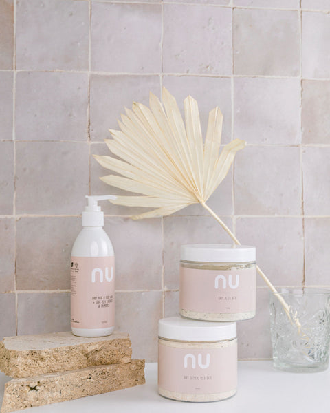 Baby Bath Bundle - Baby Shampoo Hair & Body Wash, Baby Oatmeal Milk Bath, Baby Detox Bath 